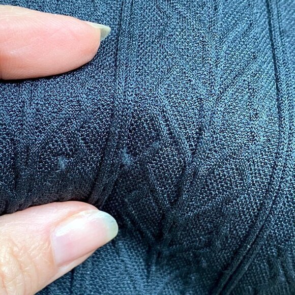 NWT TruFit Seamless Leggings Textured Design Fleece Lined High Waist SIZE L/XL - Picture 12 of 13